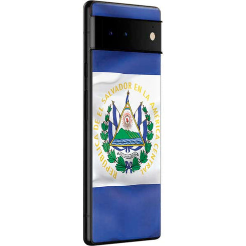 El Salvador Flag Google Pixel 6 Skin